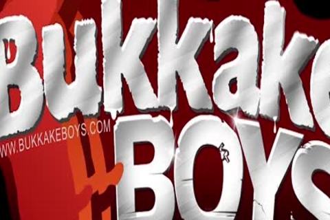 Bukkake twink can't receive Enought cocks In His face hole