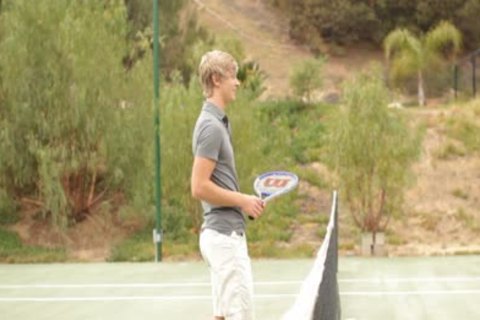 GayRoom - JD Phoenix First Scene poked By Mitch Vaughn