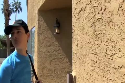 fashionable Daddy Preston metallic fucks Noah In His teen butthole