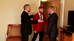 sleazy man - Dirk Caber with John Magnum butthole Hump