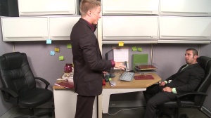 The Annoying Colleague - Diego Vena and Philip Aubrey ass poke