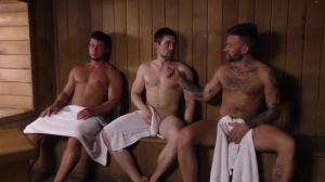 Heating Things Up - Griffin Barrows & Brad Banks anal pound