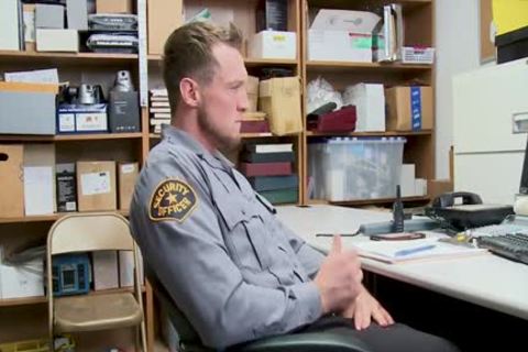 Fashionable Lad slammed By A Pervy Loss Prevention Officer