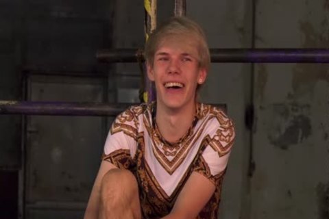 humongous Dicked slavemaster Ties Up twink before plowing Him In a-hole