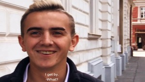 Multi-orgasmic butt fuck scene with a slick town lad