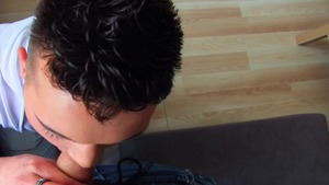 young twink with a filthy face will do it for money