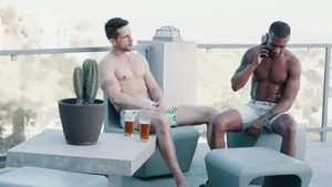 NoirMale.com: Athletic Jacen Zhu craving hard nailining in HD