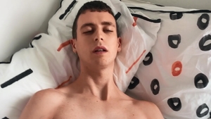 DrillMyHole: Twink boy Cain masturbation video
