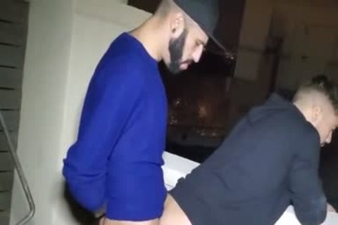 Ev - His neighbor fucked Him On The Rooftop With Romeo Davis And Dann Grey