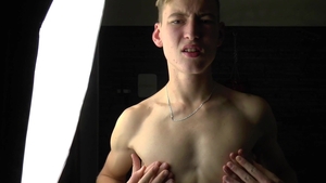 EastBoys: Very cute & hairy blond haired POV massage