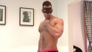 Maskurbate - Raw sex with natural french jock Nathan