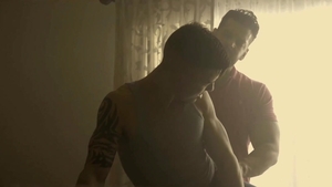 FetishMen: Casey Everett wearing jeans quick humping outside