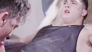 ManUpFilms - Athletic Collin Simpson dick sucking