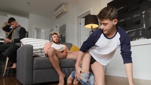 MEN.com - Joey Mills bareback doggy porn