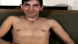 DirtyBoyVideo: Hawt Theo jerking big cock at the audition