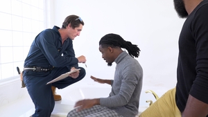 Downlow Boys: Plumber Fucks His Way Out of a Bill