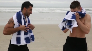 Bromo: Masturbating to Johnny's Face Fuck