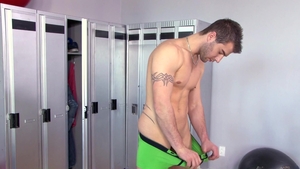 Next Door Male: Laurant's Secret Hidden Gym Pleasures